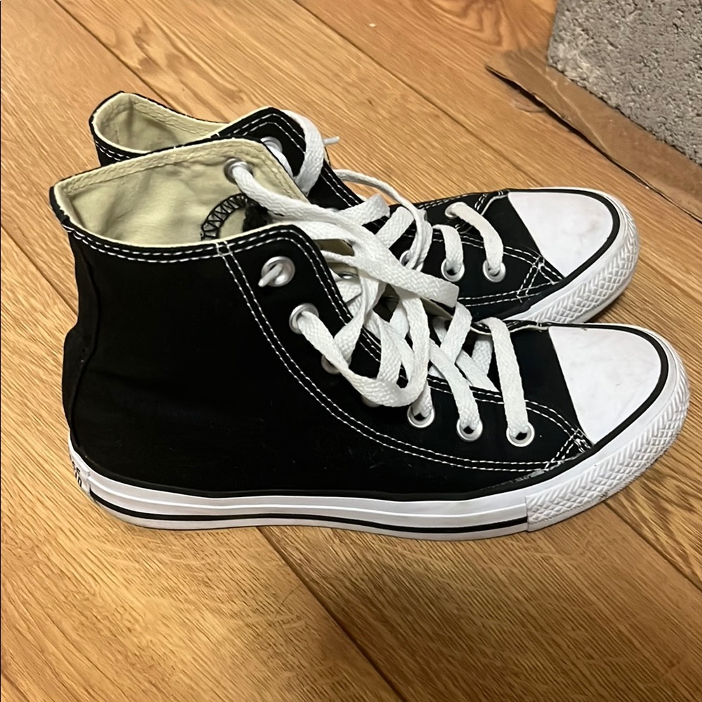Black High-Top Converse